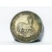 SOUTH AFRICA 1958 . FIVE 5 SHILLINGS . TONED 